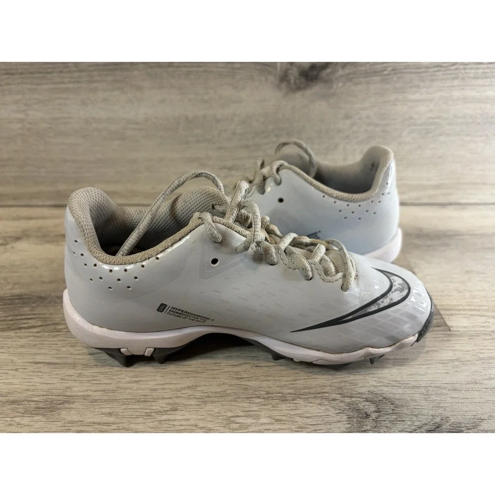 Nike‎ Hyper Diamond 6 Keystone Big Kids Softball Cleats Gray Size 1Y FZ0919-002